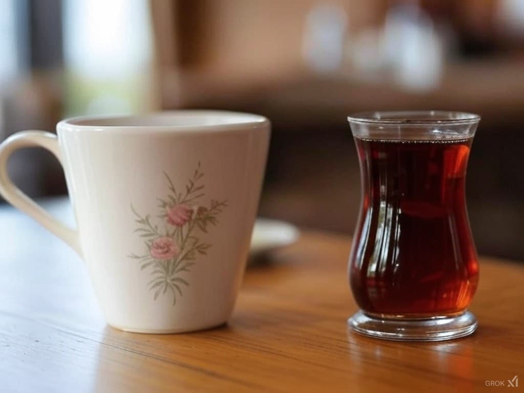 Çay - Bardak / Fincan